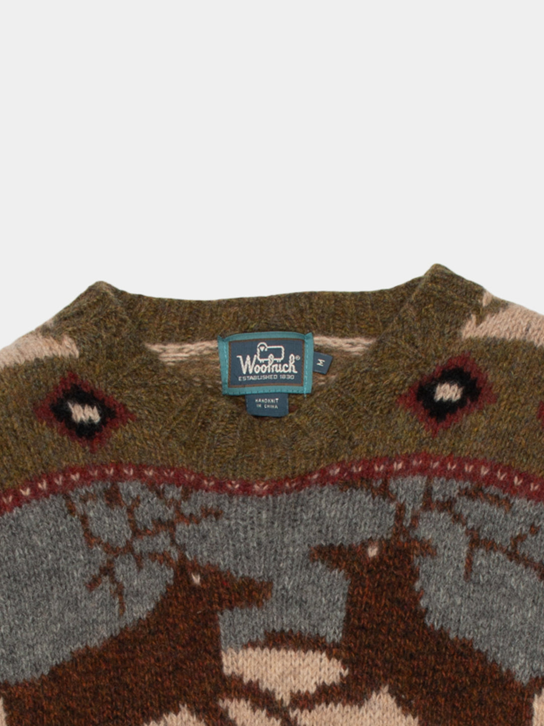 Vintage Woolrich Abstract Sweater (S)