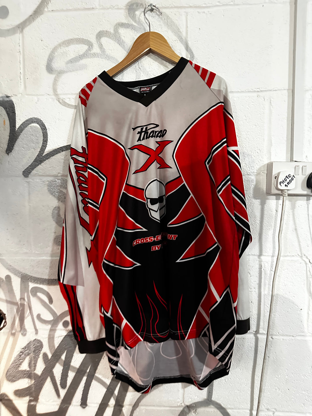 Vintage Motorcross Long Sleeve Shirt (L)