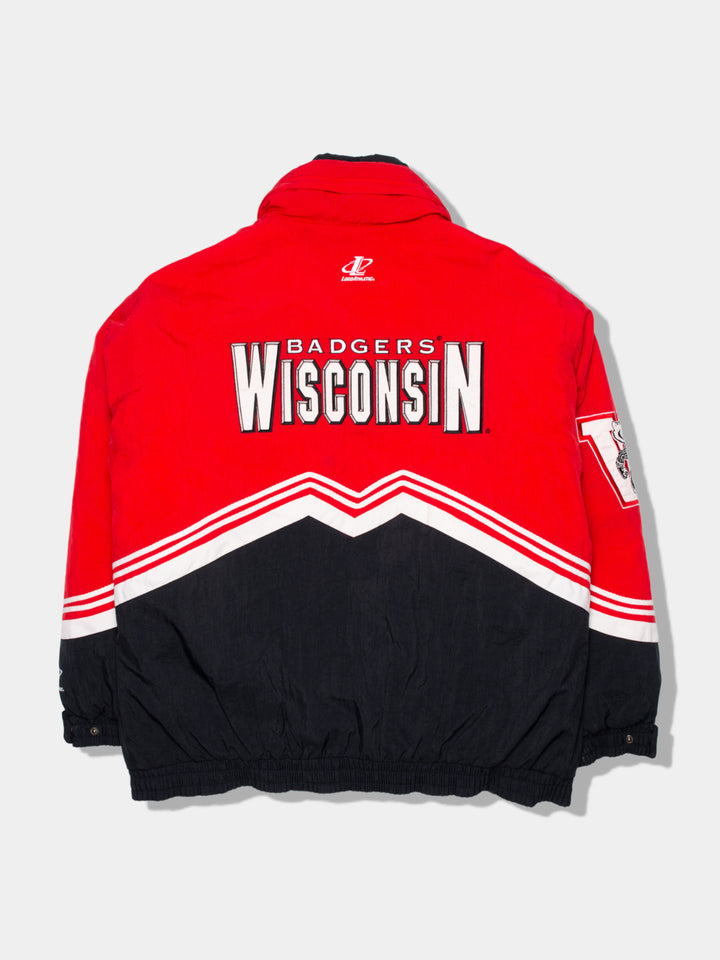 Vintage Wisconsin Badgers Starter Style Jacket (XL)
