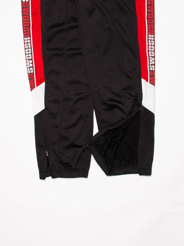 90s Nike Spell Out Track Pants (XL)