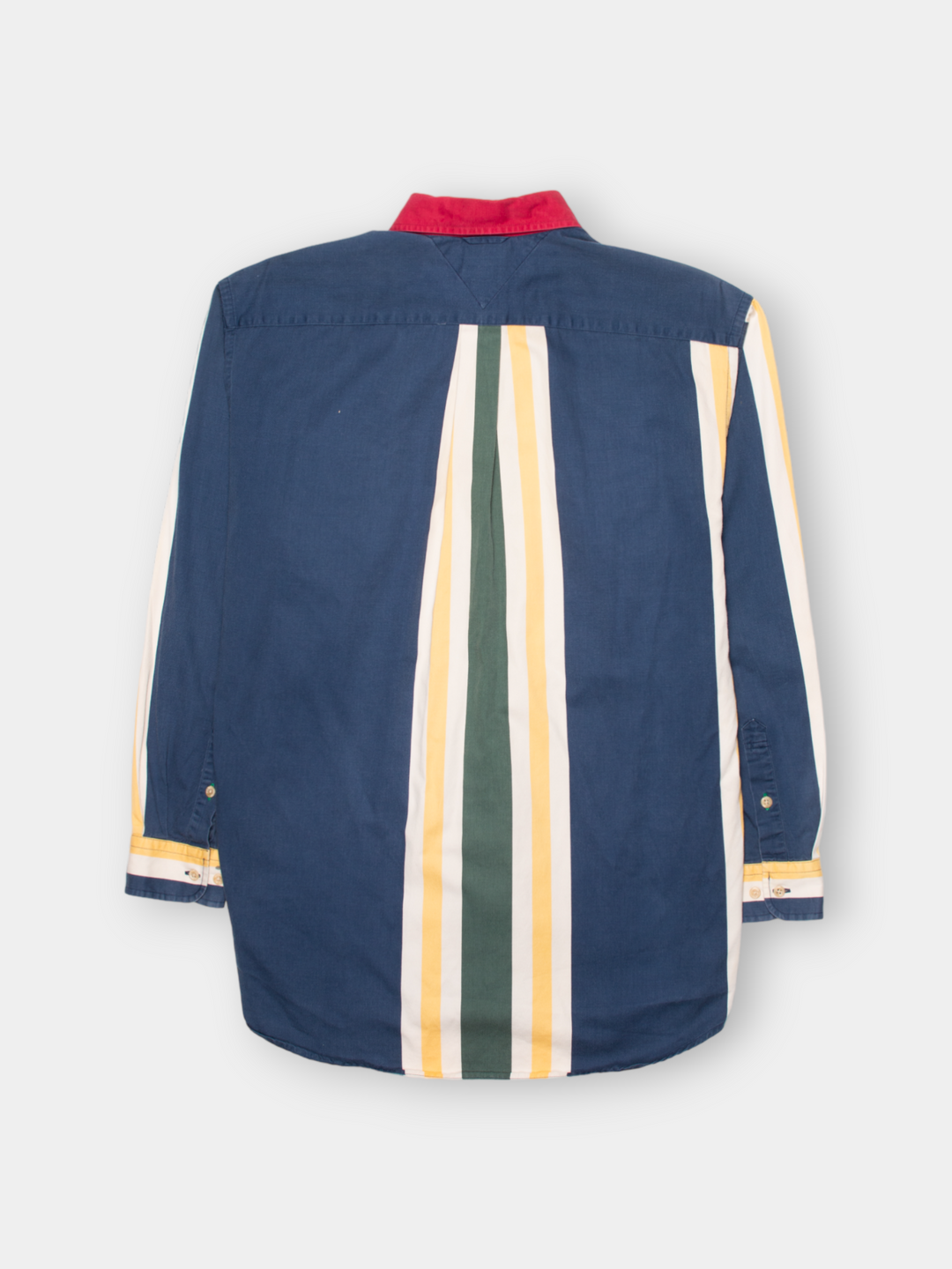 90s Tommy Hilfiger Colour Block Shirt (M)