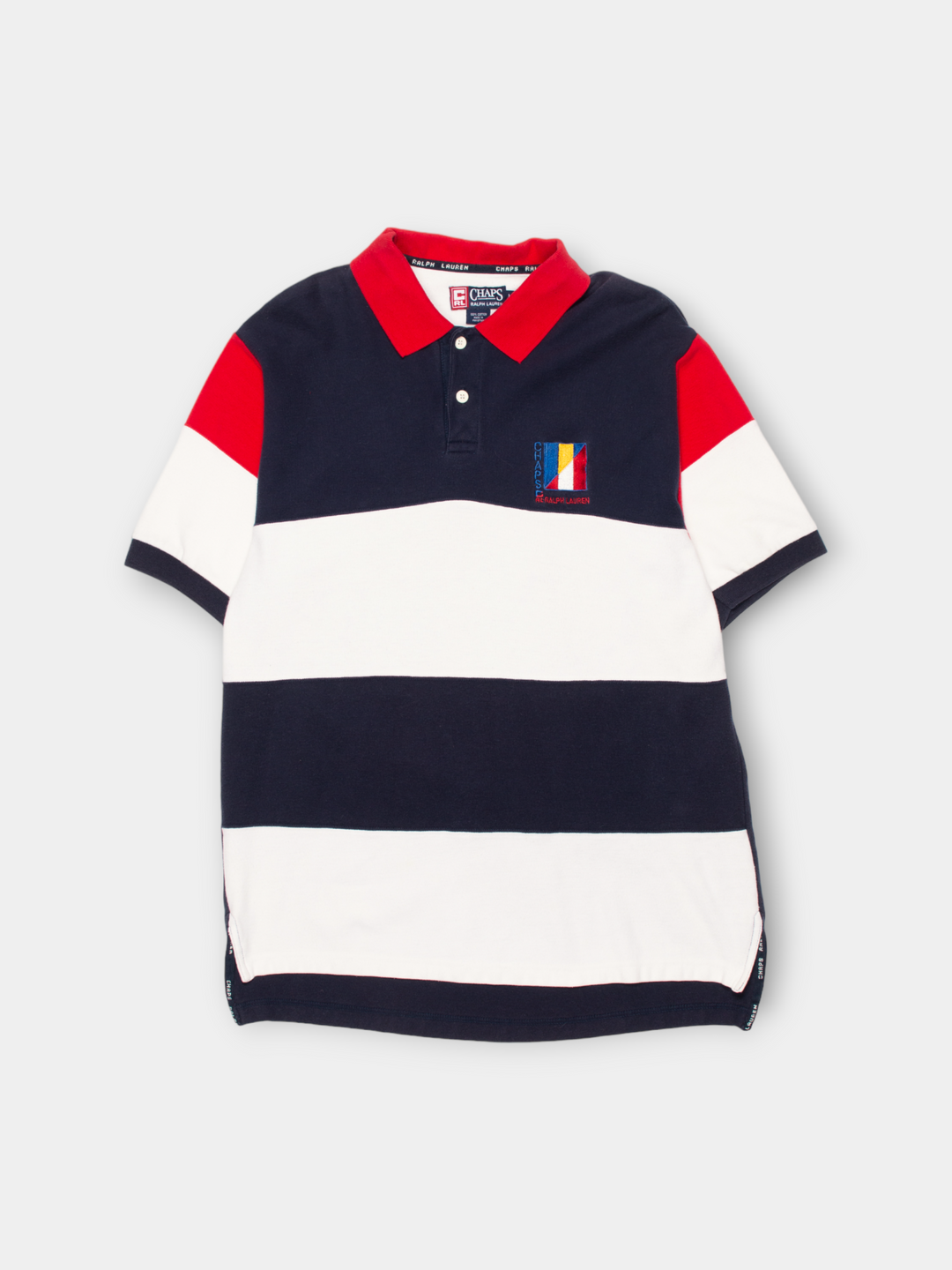90s Ralph Lauren Spell Out Polo (M)