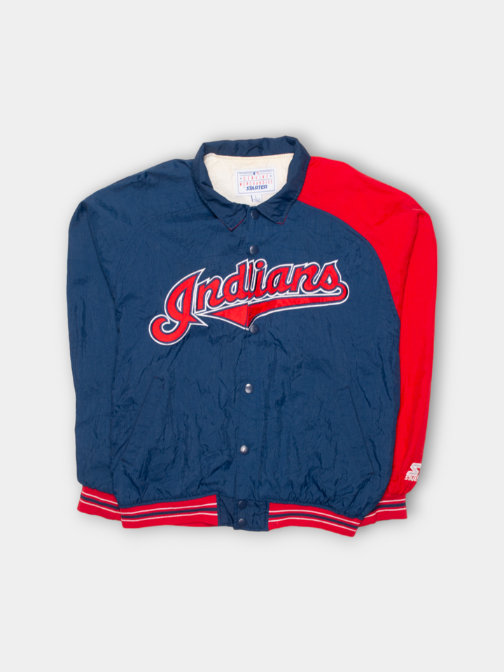90s Cleveland Indians Starter Jacket (L)