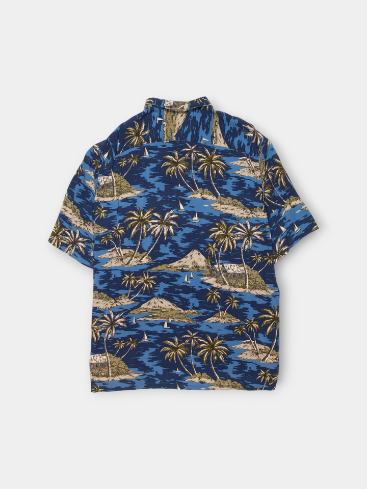 90s Nautica Vacation Shirt (XXL)