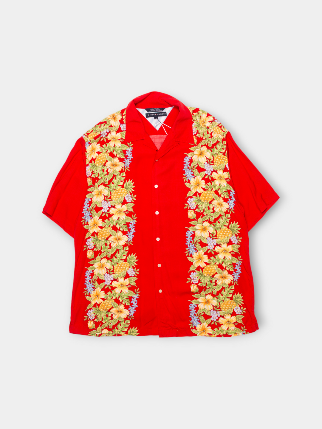 Vintage Tommy Hilfiger Floral Hawaiian Shirt (L)