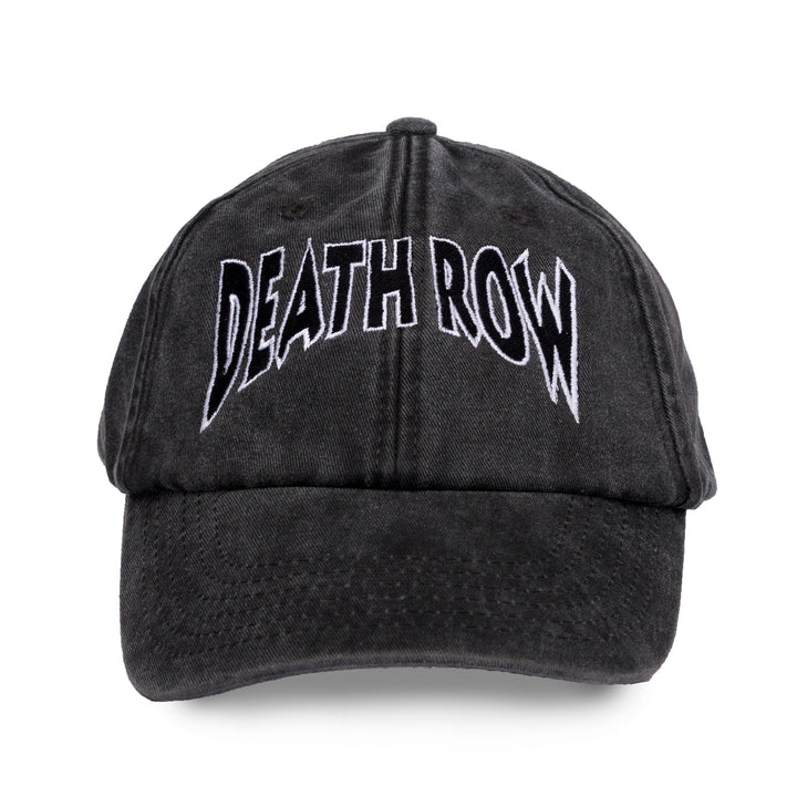 Death Row Washed Black Cap