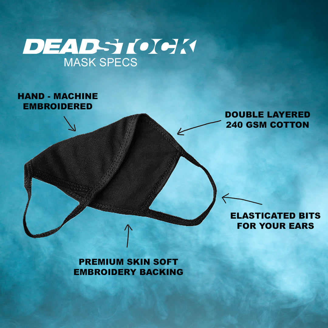 Deadstock Embroidered Face Mask