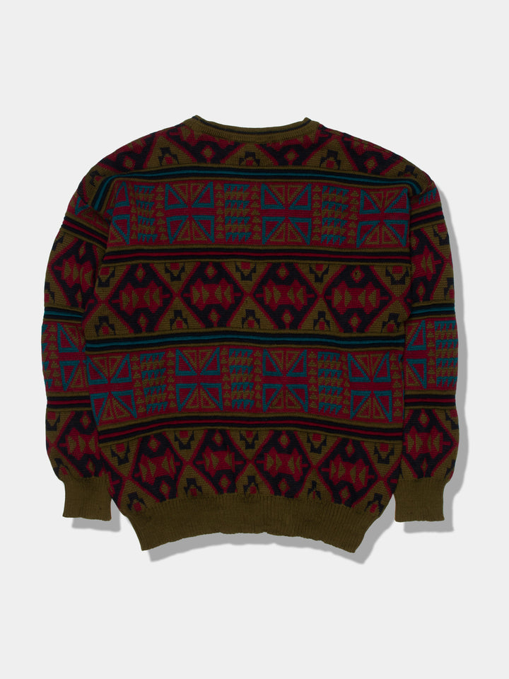 90s Balmain Abstract Sweater (M)