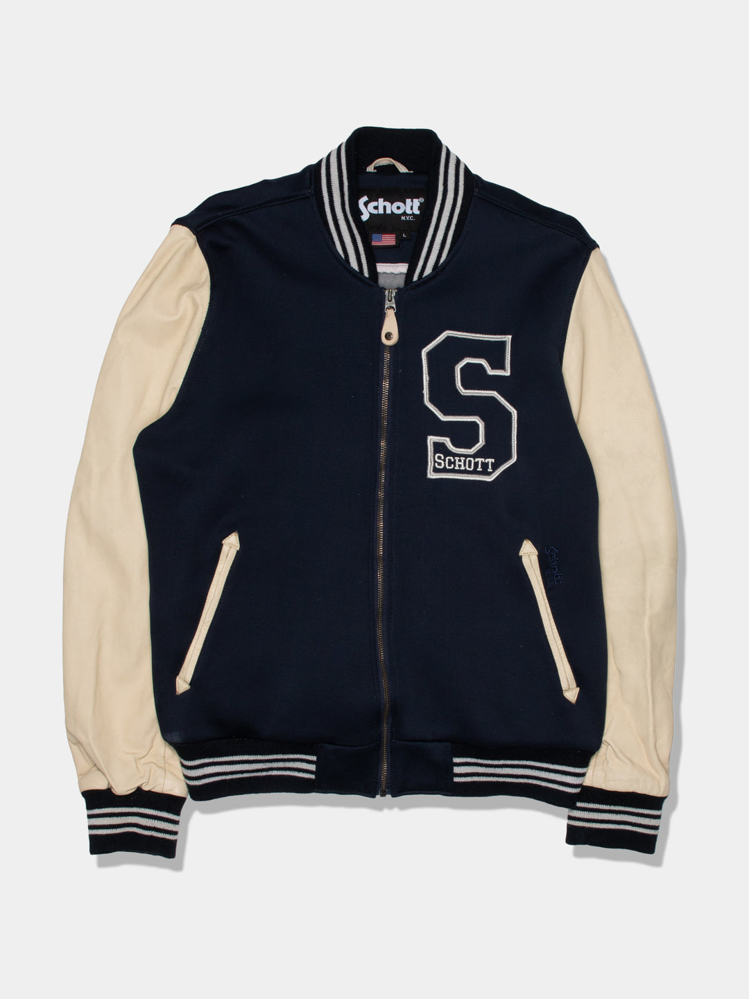 90s Schott Varsity Jacket (L)