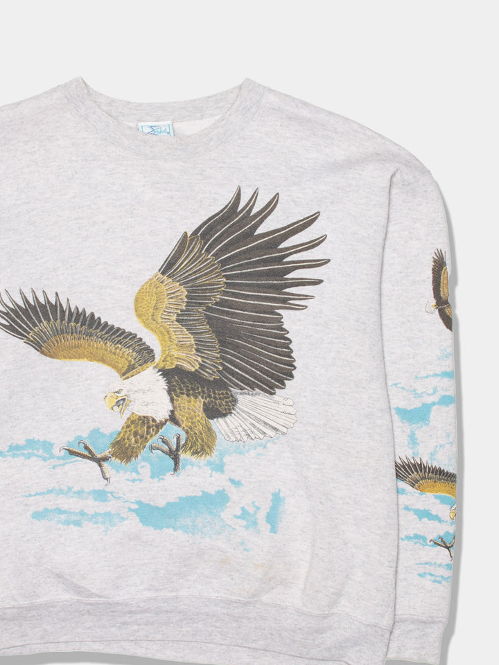 Vintage All Over Eagle Sweat (XL)