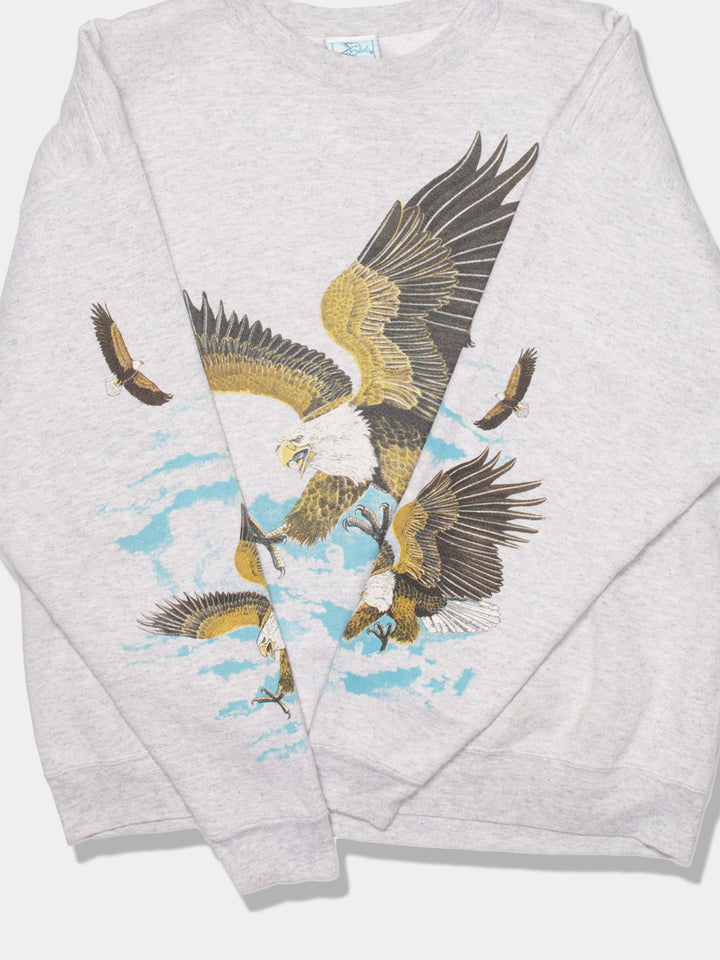 Vintage All Over Eagle Sweat (XL)