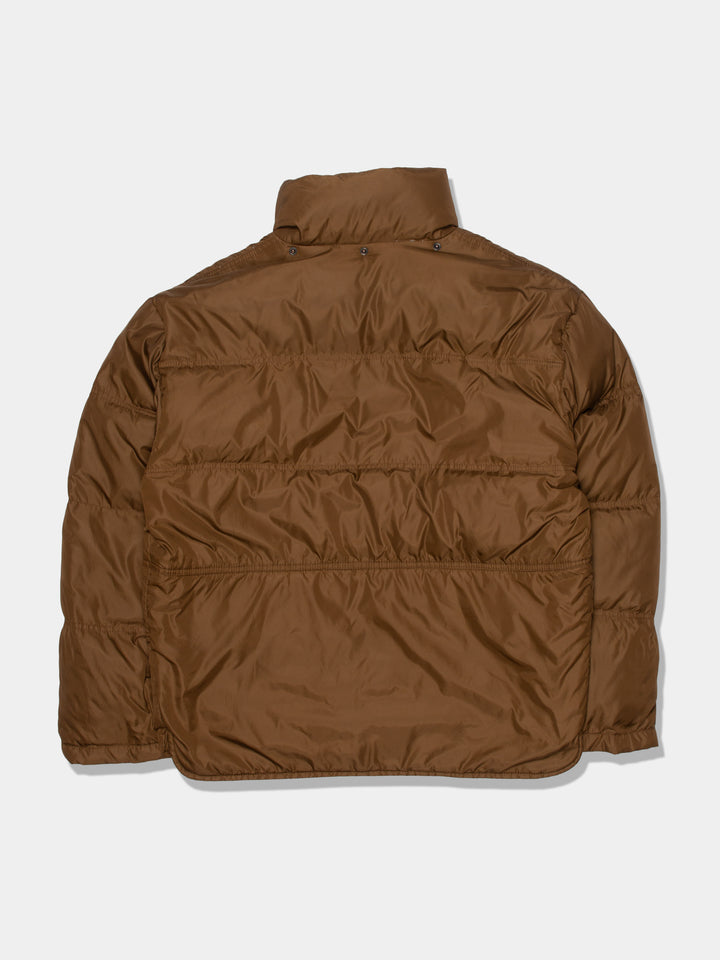 90s FILA Brown Puffer Jacket (M)