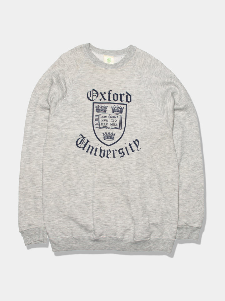 80s Oxford University Collegiate Sweat (L)
