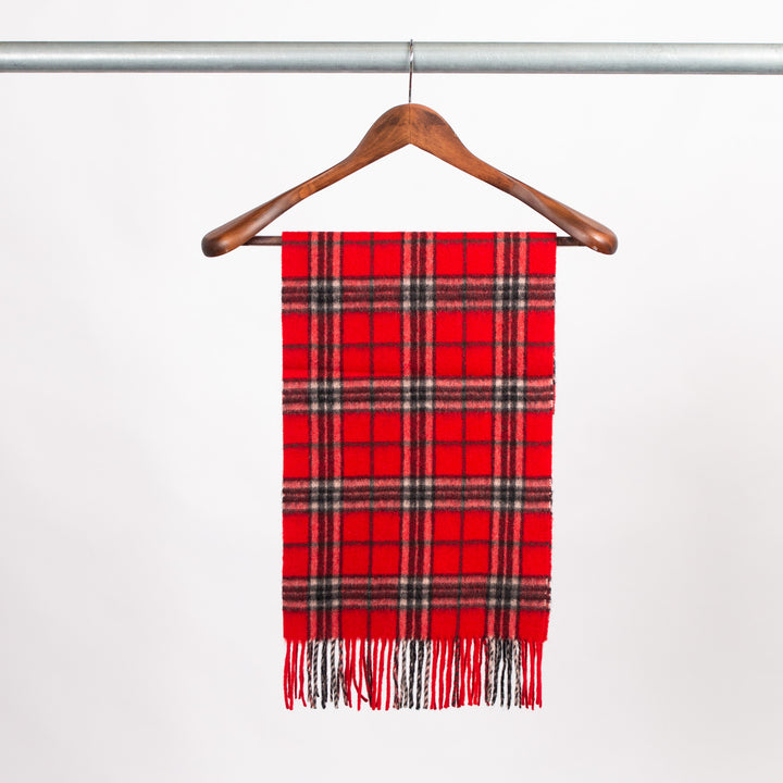Vintage Burberry Red Check Scarf