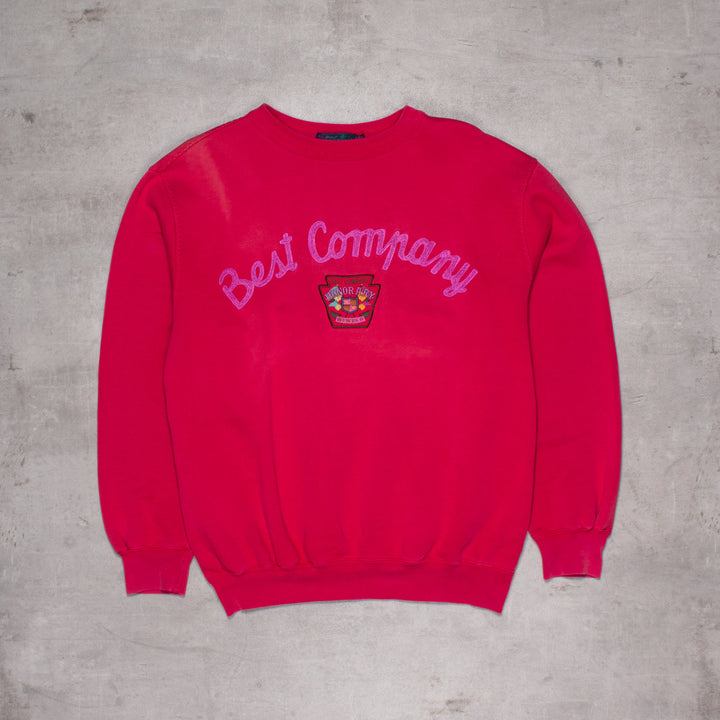 Vintage Best Company Spell Out Sweat (M)