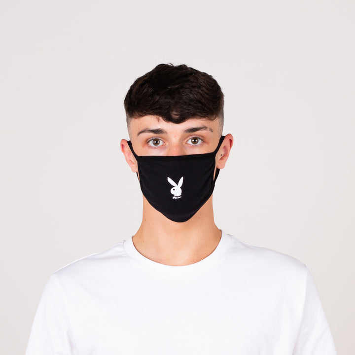 Bunny Embroidered Face Mask