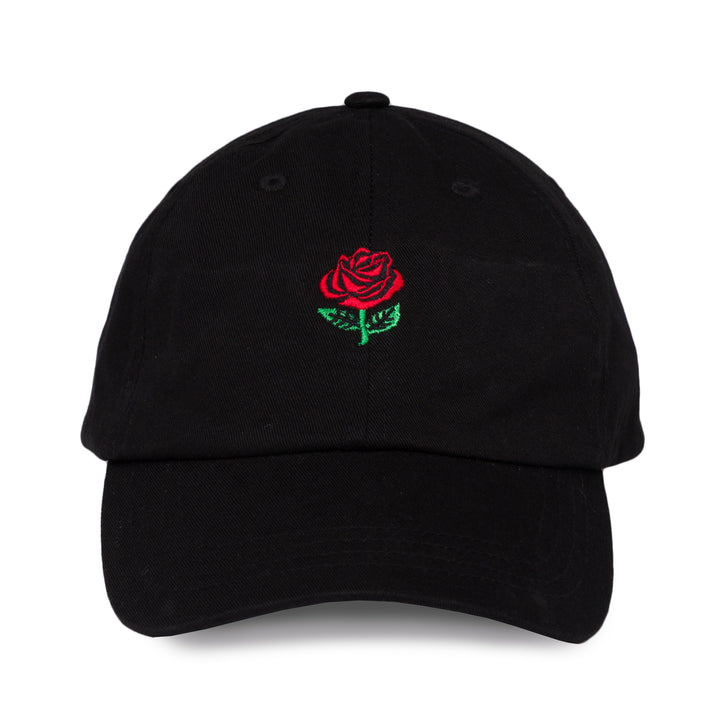 Rose Black Cap